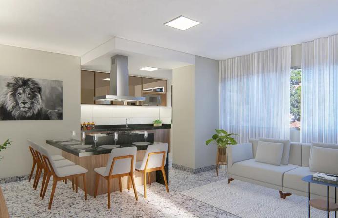 Apartamento, Lourdes, 2 Quartos, 1 Vaga, 2 Suítes