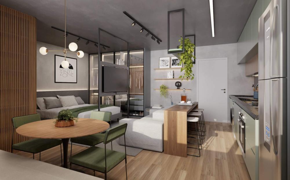 Apartamento, Lourdes, 1 Quarto, 1 Vaga