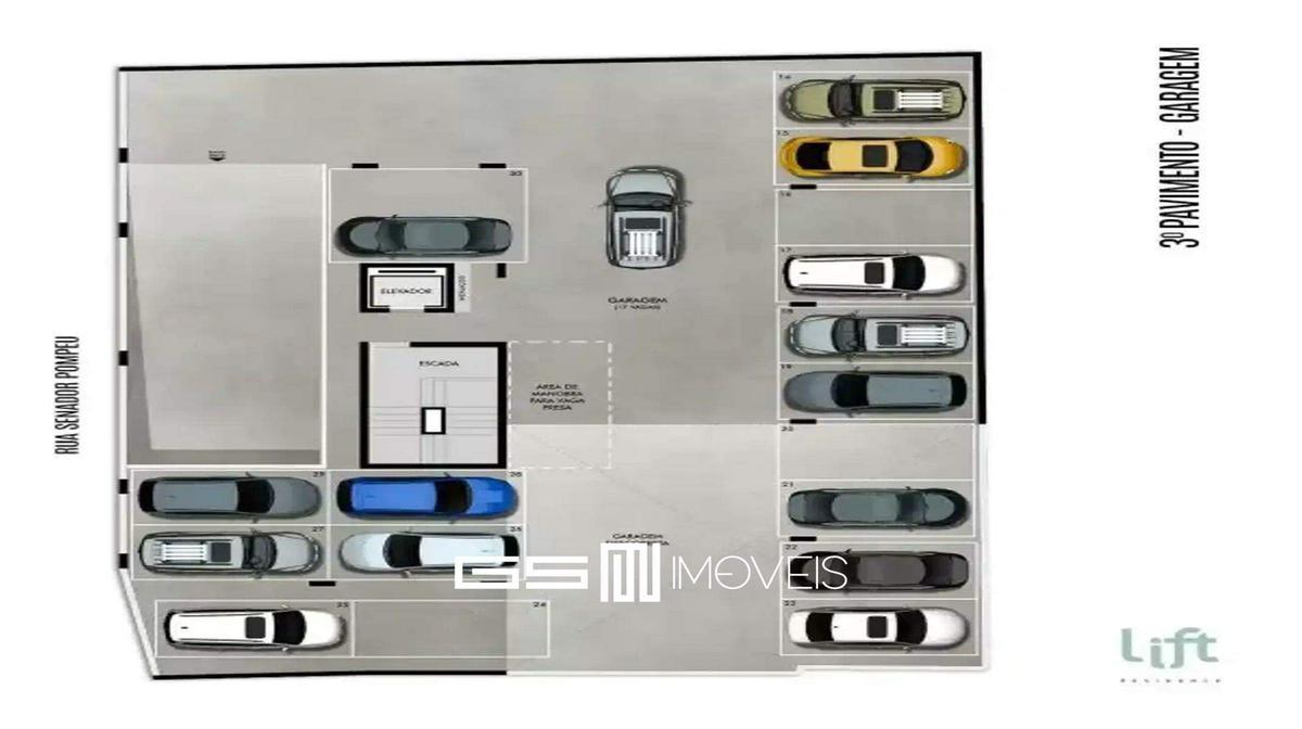 Cobertura, Serra, 2 Quartos, 2 Vagas, 1 Suíte