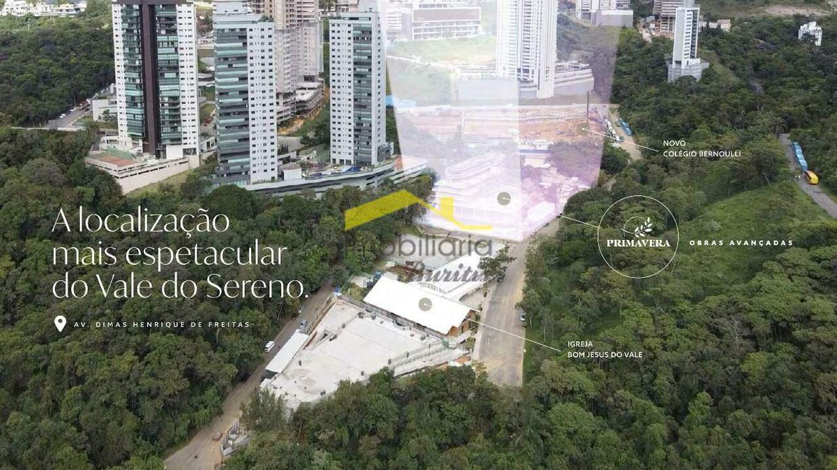 Apart Hotel, Vale do Sereno, 2 Quartos, 1 Vaga, 1 Suíte
