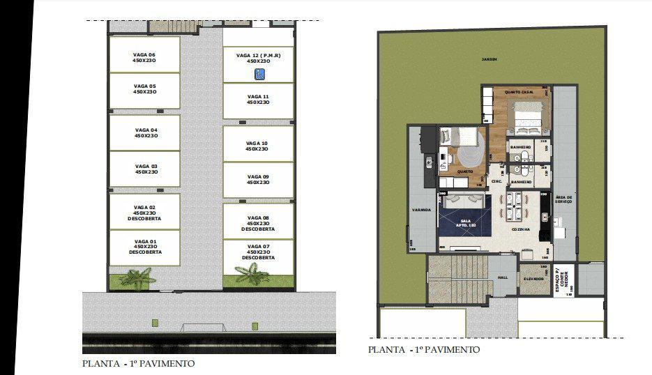 Apartamento, Indaiá, 2 Quartos, 2 Vagas, 1 Suíte