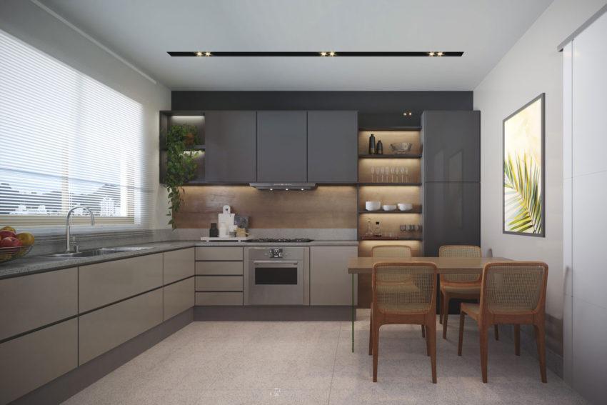 Apartamento, Funcionários, 4 Quartos, 3 Vagas, 2 Suítes