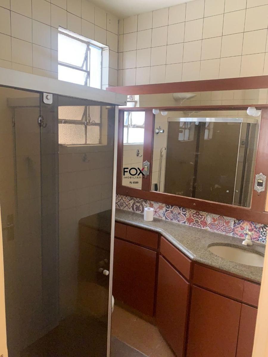 Apartamento, Funcionários, 3 Quartos, 0 Vaga