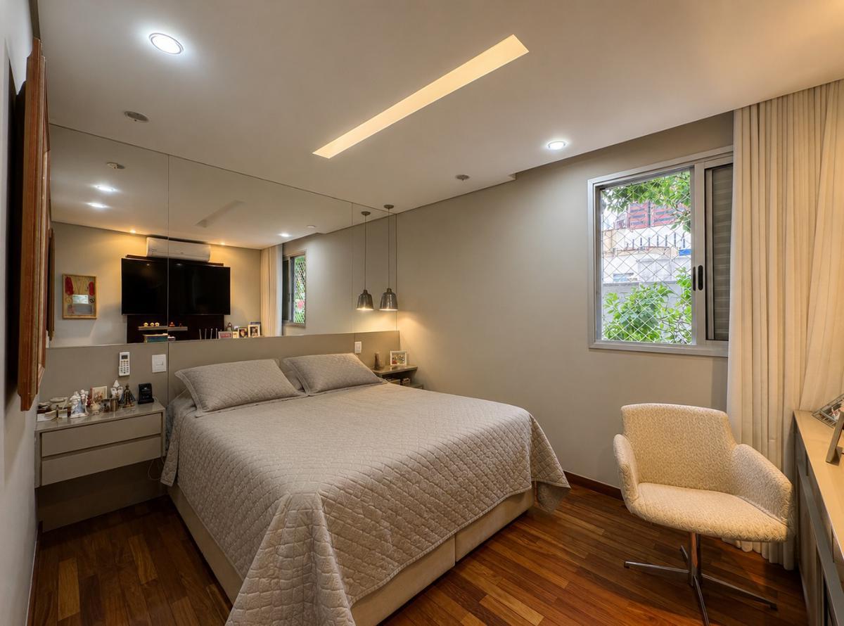Apartamento, Santo Agostinho, 4 Quartos, 3 Vagas, 1 Suíte
