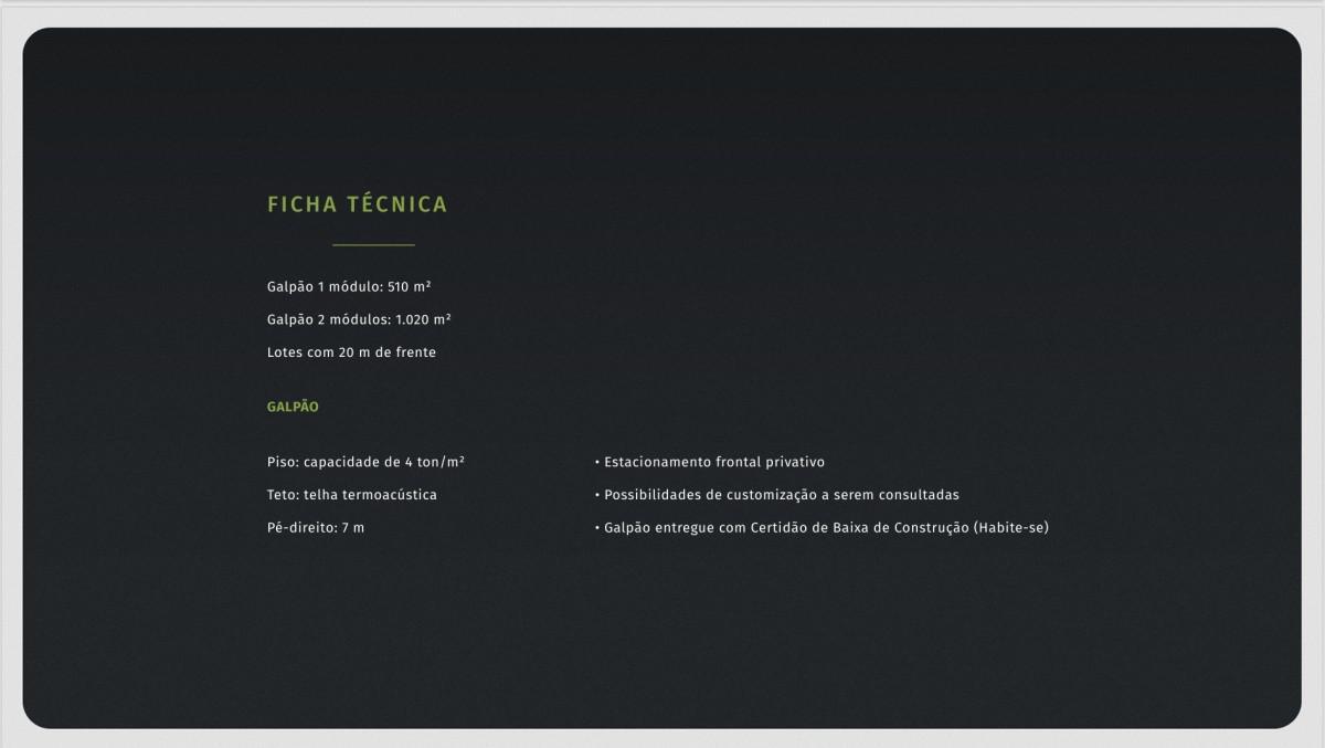 Galpão, Arquipélago Verde, 0 Quarto, 0 Vaga