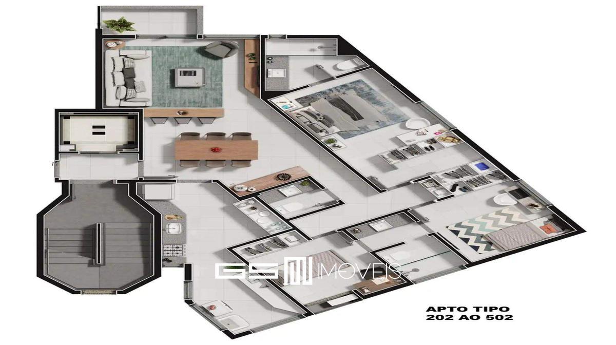 Apartamento, Sion, 3 Quartos, 2 Vagas, 1 Suíte