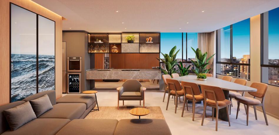 Apartamento, Lourdes, 2 Quartos, 0 Vaga, 2 Suítes