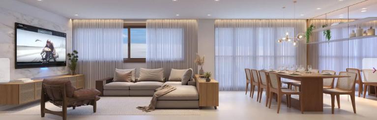 Apartamento, Anchieta, 4 Quartos, 3 Vagas, 2 Suítes