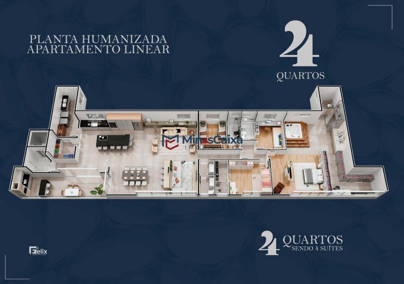 Apartamento, Cidade Nobre, 3 Quartos, 2 Vagas, 3 Suítes