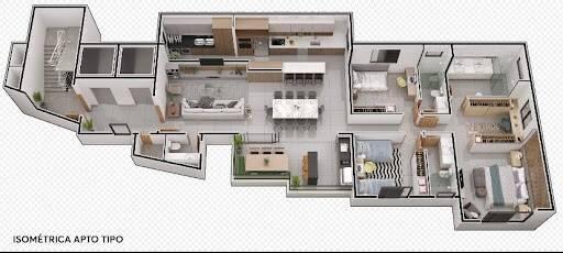 Apartamento, Cidade Nobre, 3 Quartos, 2 Vagas, 3 Suítes
