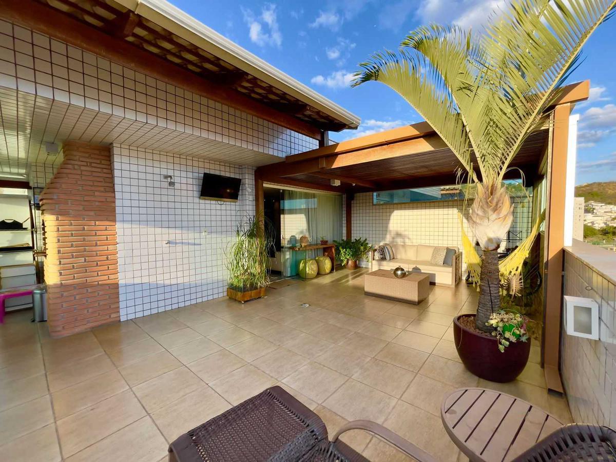 Cobertura, Castelo, 4 Quartos, 3 Vagas, 1 Suíte