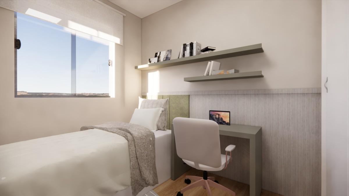 Apartamento, Coqueiros, 2 Quartos, 1 Vaga