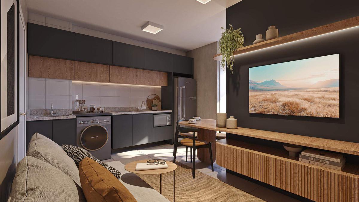 Apart Hotel, Nova Suíssa, 1 Quarto, 0 Vaga, 1 Suíte