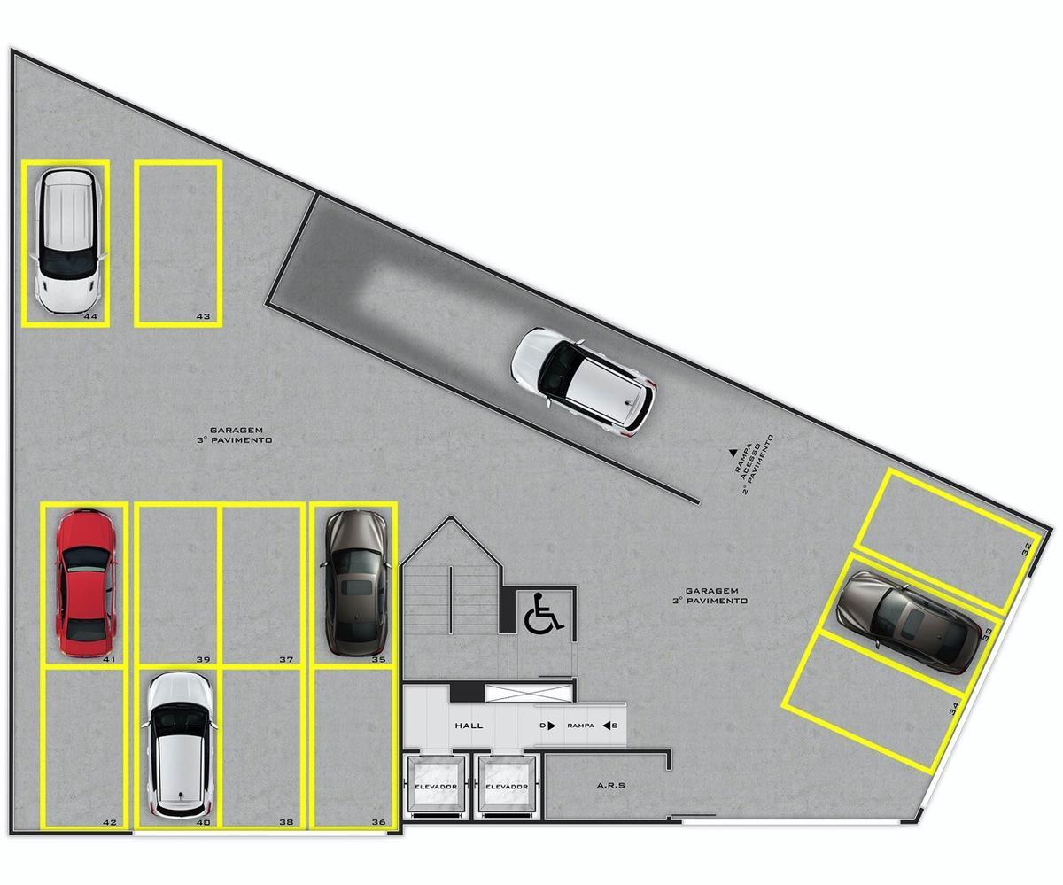 Apartamento, Lourdes, 3 Quartos, 2 Vagas