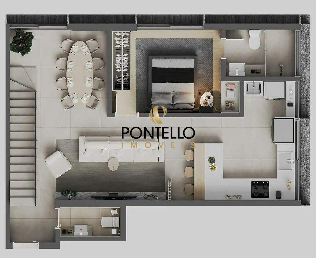 Apartamento, Funcionários, 2 Quartos, 2 Vagas, 2 Suítes