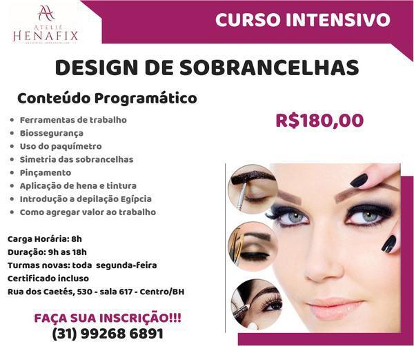Curso Design de Sobrancelhas