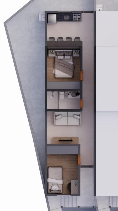 Casa, Recanto Verde, 2 Quartos, 1 Vaga