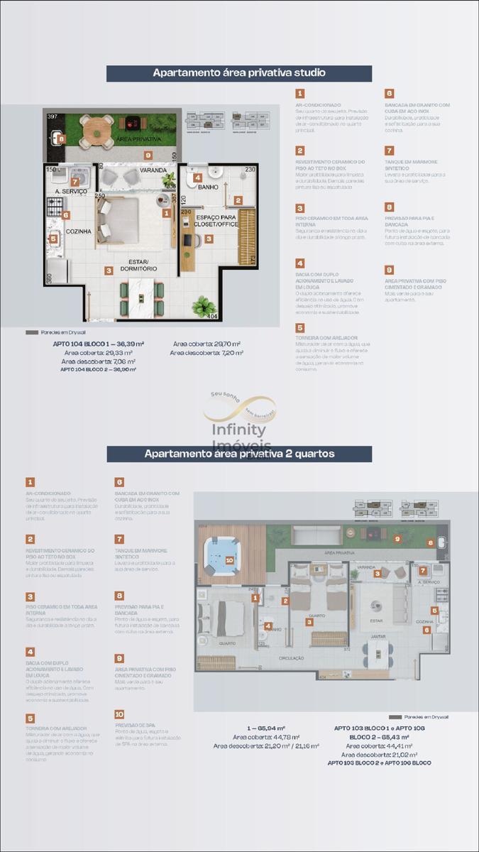 Cobertura, Glória, 3 Quartos