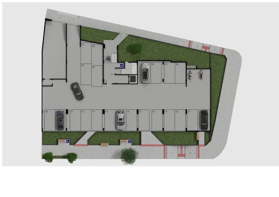 Cobertura, Jardim Montanhês, 2 Quartos, 2 Vagas, 1 Suíte
