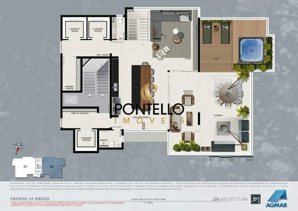 Apartamento, Vila da Serra, 4 Quartos, 5 Vagas, 2 Suítes