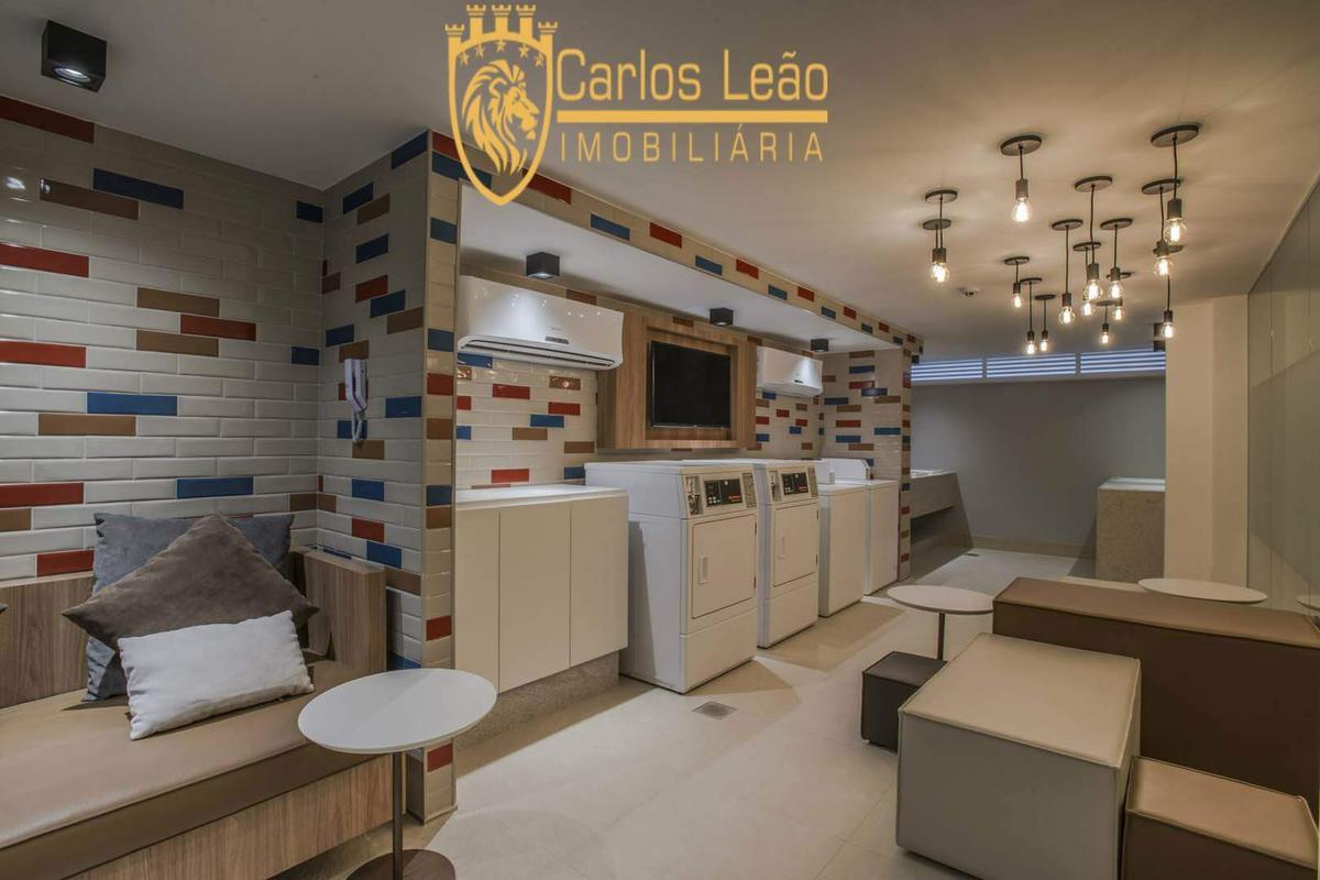 Apartamento, Funcionários, 1 Quarto, 1 Vaga