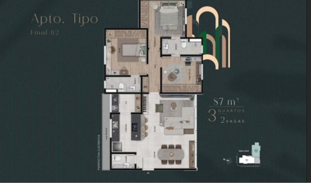 Apartamento, Prado, 3 Quartos, 2 Vagas, 1 Suíte