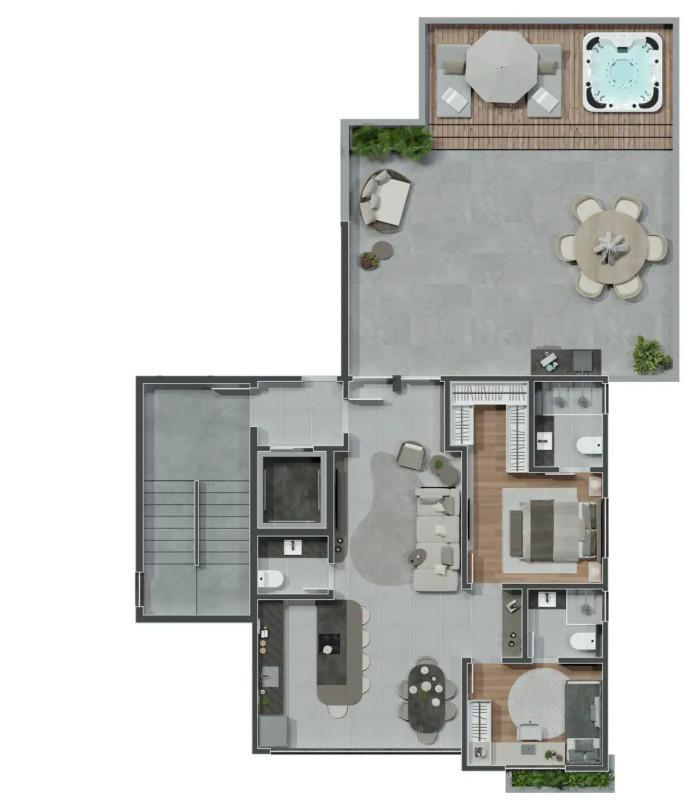 Apartamento, Santo Antônio, 2 Quartos, 2 Vagas, 2 Suítes