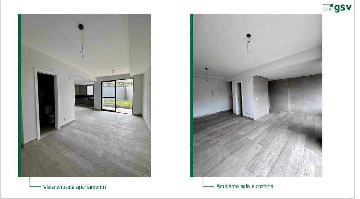 Apartamento, Santo Agostinho, 3 Quartos, 2 Vagas, 1 Suíte