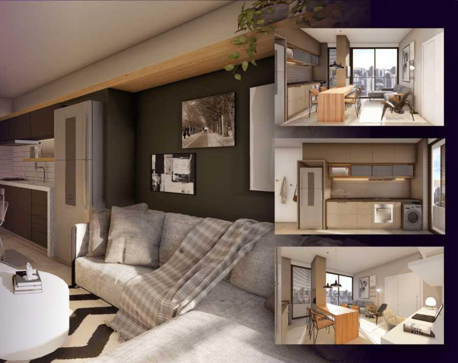 Apartamento, Nova Granada, 1 Quarto, 0 Vaga