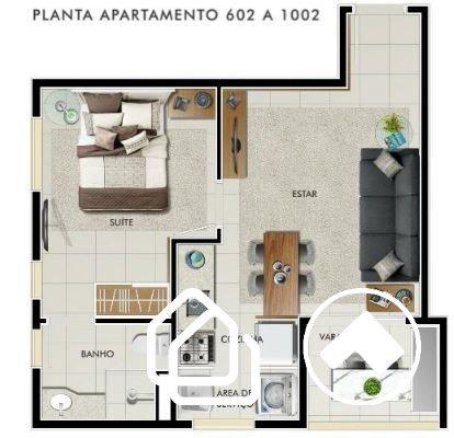 Apartamento, Barro Preto, 1 Quarto, 1 Vaga, 1 Suíte