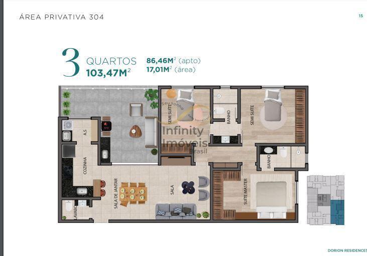 Apartamento, Palmares, 4 Quartos