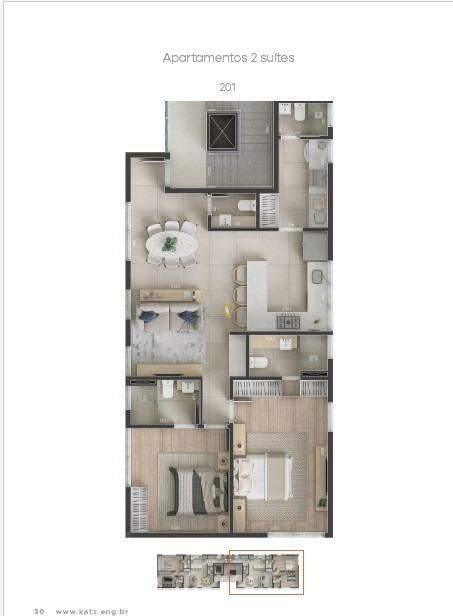 Apartamento, Gutierrez, 2 Quartos, 1 Vaga, 2 Suítes