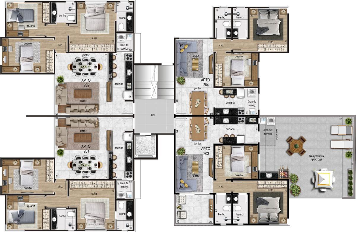 Cobertura, Itapoã, 3 Quartos, 2 Vagas, 2 Suítes