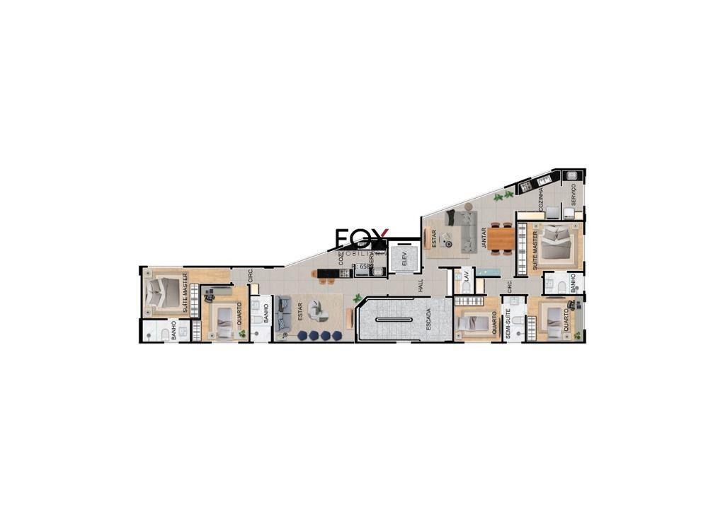 Apartamento, São Pedro, 3 Quartos, 2 Vagas, 1 Suíte