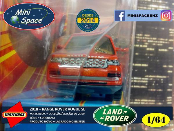 Matchbox 2018 Range Rover Vogue Se Superfast 1/64