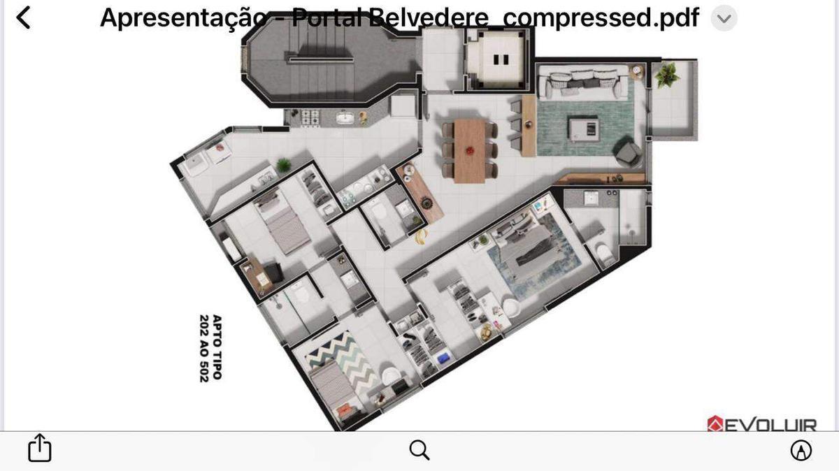 Apartamento, Sion, 3 Quartos, 2 Vagas, 1 Suíte