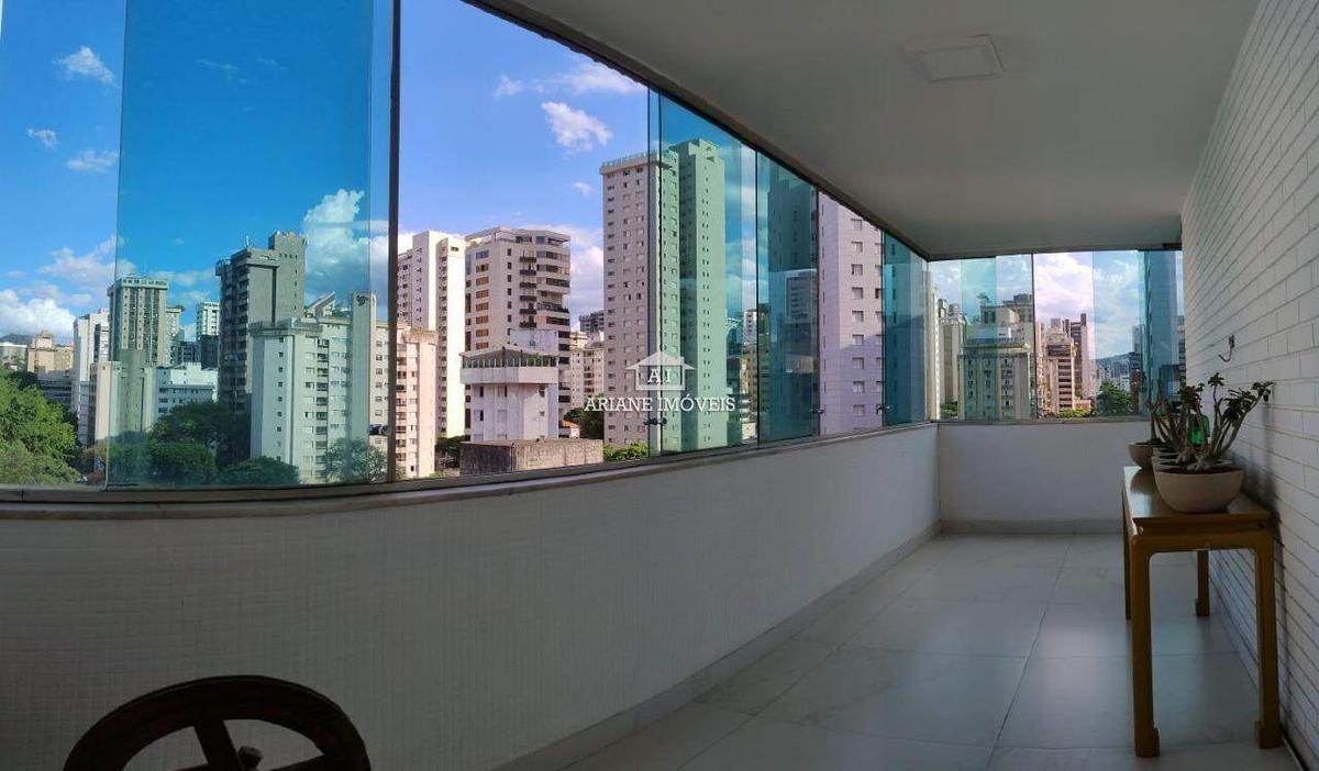 Apartamento, Lourdes, 5 Quartos, 2 Vagas, 2 Suítes