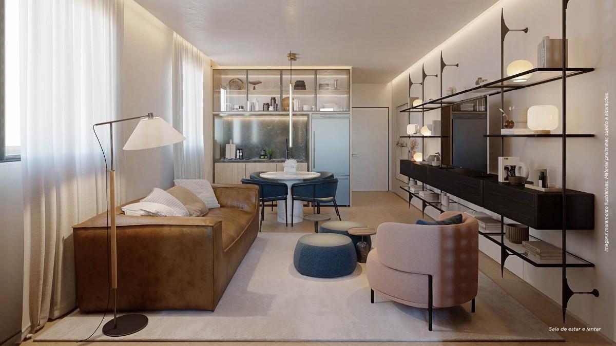 Apartamento, Ouro Preto, 1 Quarto, 1 Vaga