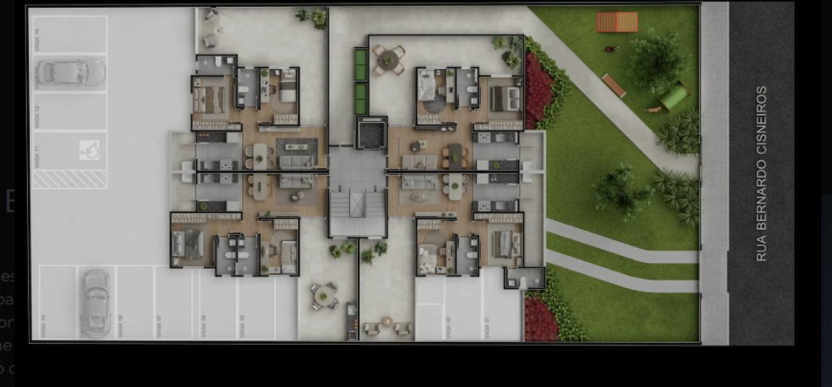 Apartamento, Aparecida, 2 Quartos, 1 Vaga, 1 Suíte