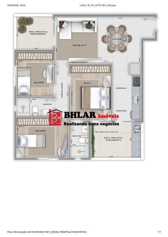 Apartamento, Cidade Nova, 3 Quartos, 2 Vagas, 1 Suíte