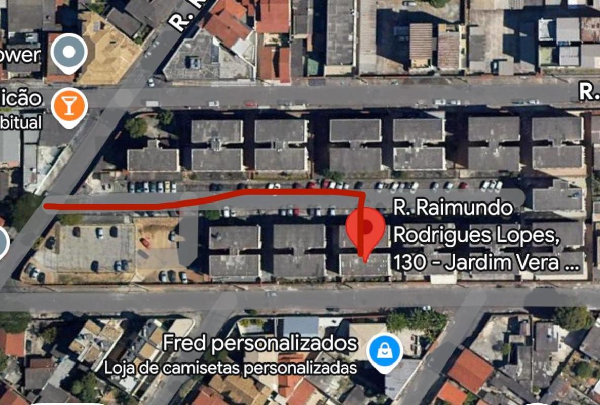 Apartamento, Vera Cruz, 3 Quartos, 0 Vaga