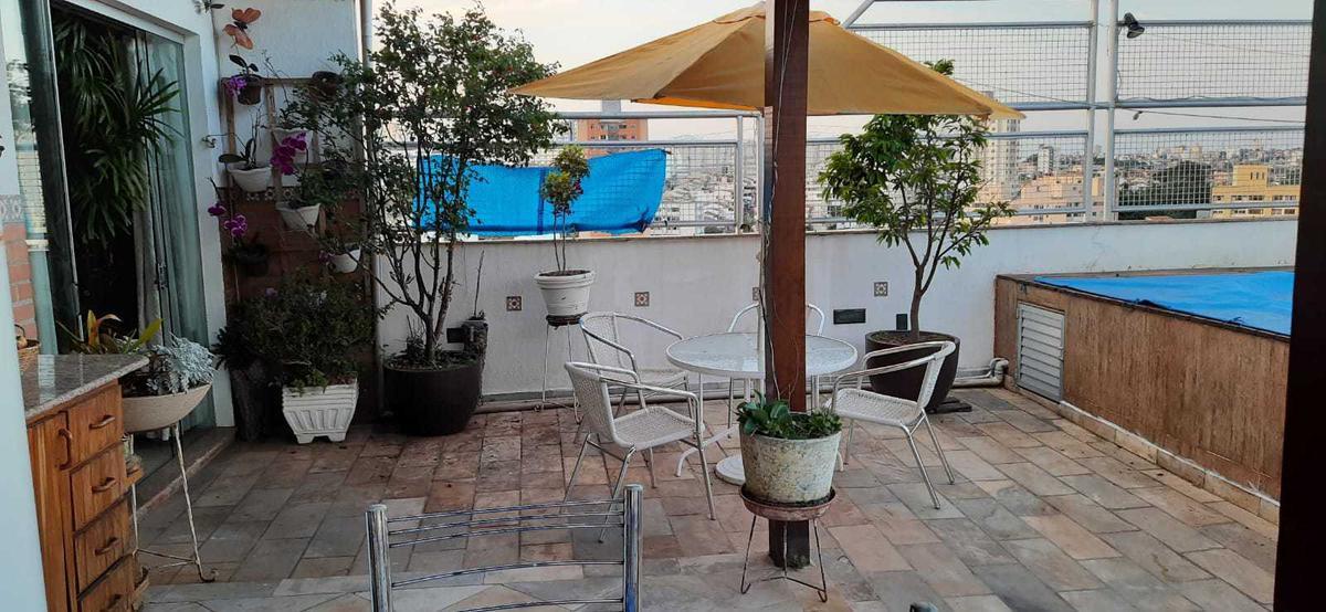 Cobertura, Santa Teresa, 5 Quartos, 2 Vagas, 1 Suíte