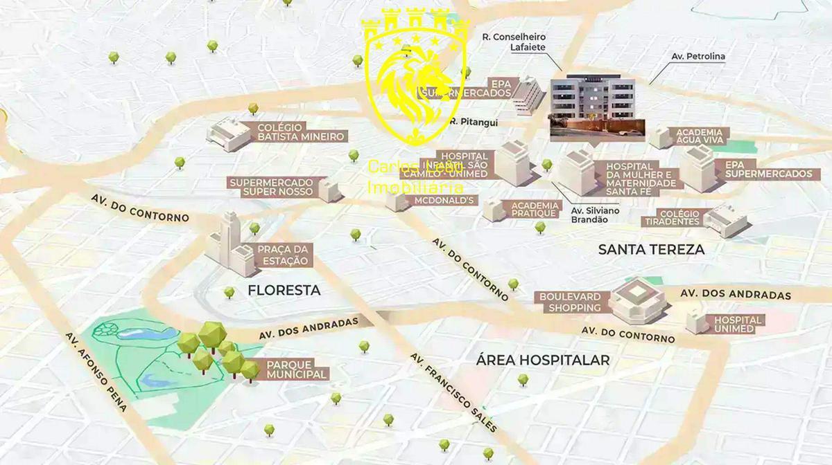 Apartamento, Sagrada Família, 3 Quartos, 2 Vagas, 1 Suíte