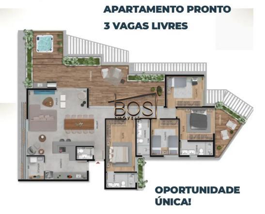 Apartamento, Vila Paris, 4 Quartos, 3 Vagas, 2 Suítes