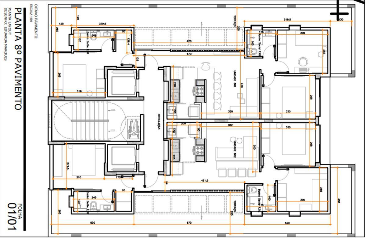 Cobertura, Santo Agostinho, 3 Quartos, 2 Vagas, 1 Suíte