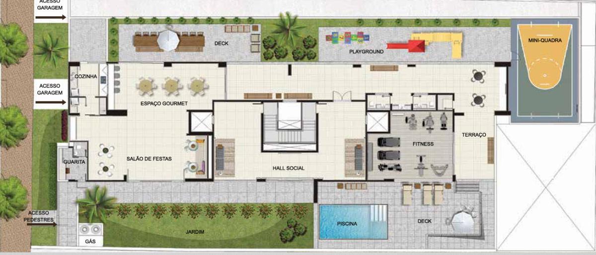 Apartamento, Cruzeiro, 3 Quartos, 3 Vagas, 2 Suítes