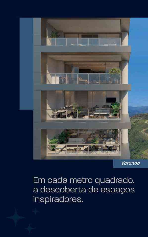 Apartamento, Vila da Serra, 4 Quartos, 4 Vagas, 4 Suítes