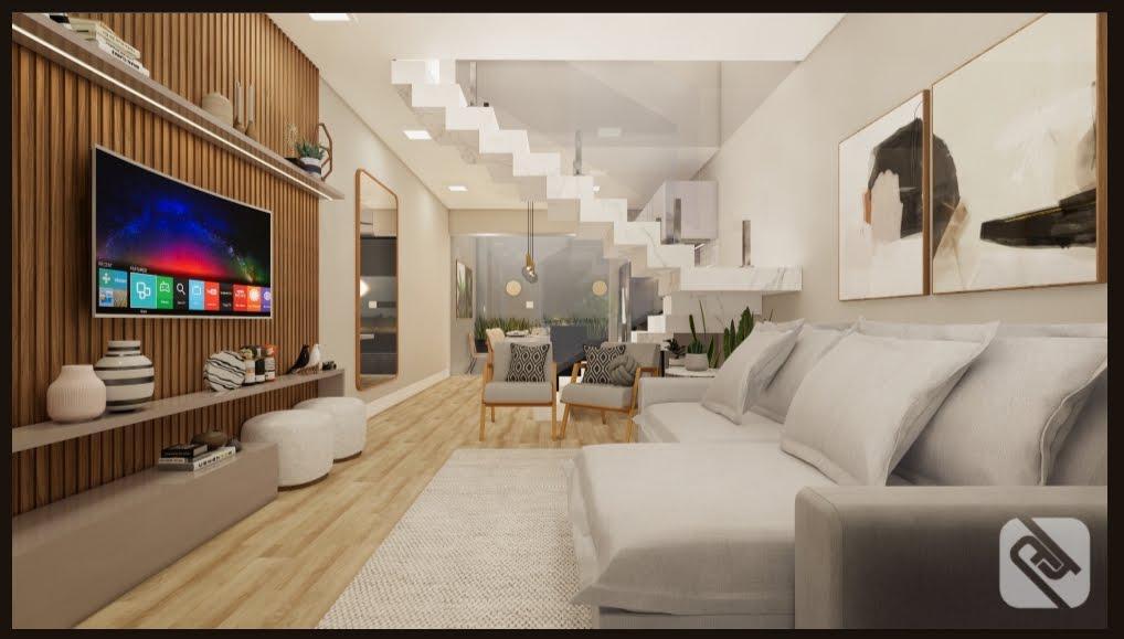 Casa, Jardim Primavera, 3 Quartos, 1 Vaga