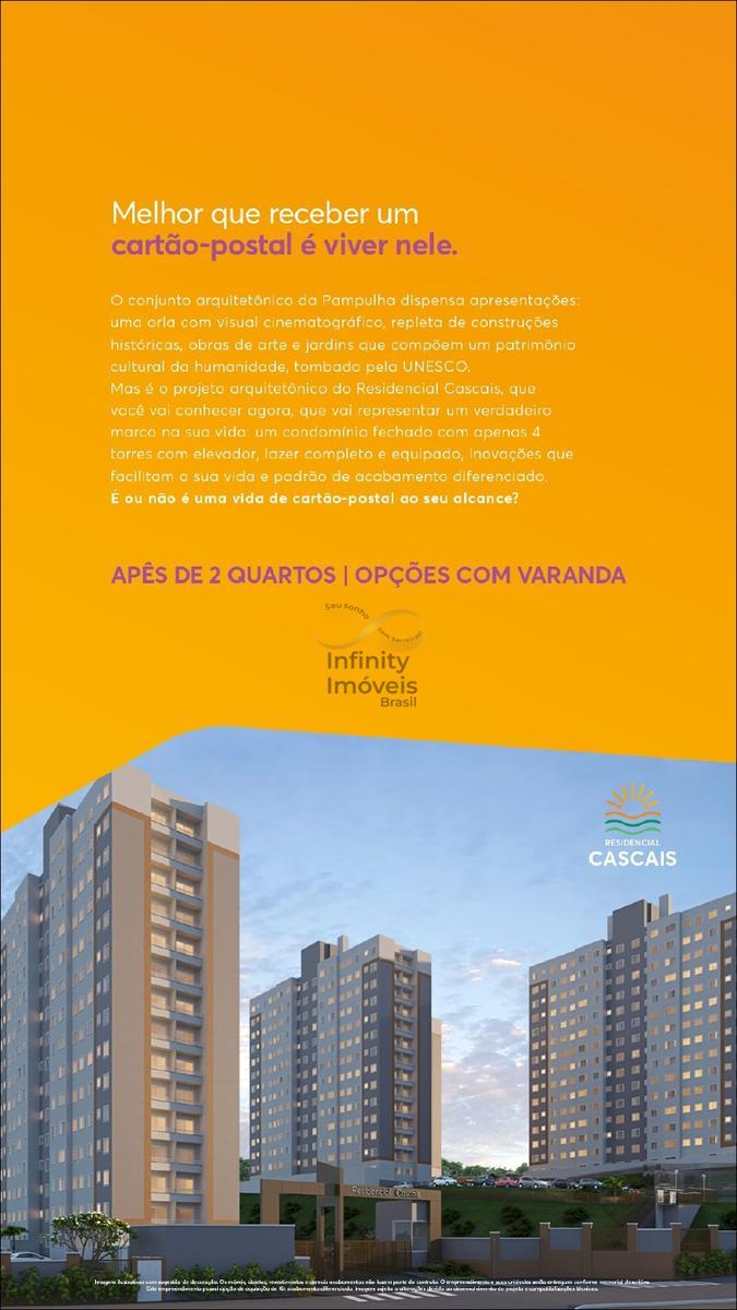 Apartamento, Braúnas, 2 Quartos