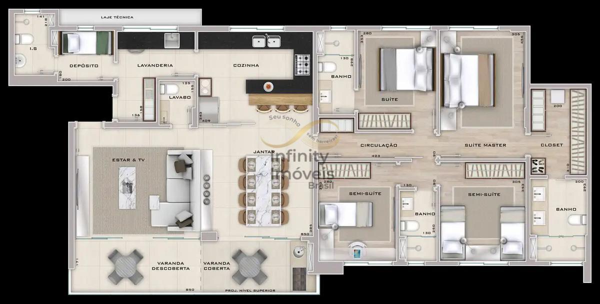 Apartamento, Anchieta, 4 Quartos